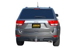Gibson Performance Exhaust - 11-13 Jeep Grand Cherokee 3.6L, Single Stainless Axle-Back Performance Exhaust #617408 - Image 2