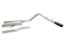20-25 Jeep Gladiator 3.6L, Black Elite Single Cat-Back Performance Exhaust #617409B