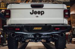 Gibson Performance Exhaust - 20-25 Jeep Gladiator 3.6L, Dual Split, Stainless Cat-Back Performance Exhaust #617410 - Image 4