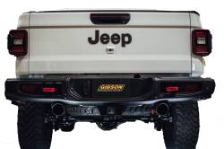 Gibson Performance Exhaust - 20-25 Jeep Gladiator 3.6L, Black Elite Dual Split, Cat-Back Performance Exhaust #617410B - Image 2