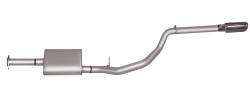 04-06 Jeep Wrangler 4.0L, Single Stainless Cat-Back Performance Exhaust #617702