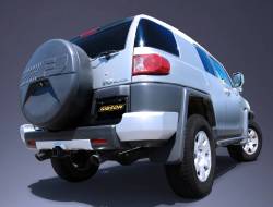 Gibson Performance Exhaust - 07-14 Toyota FJ Cruiser 4.0L, Dual Split, Stainless Cat-Back Performance Exhaust #618808 - Image 2