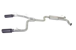 2017 Toyota Land Cruiser 5.7L, Black Elite Dual Split, Cat-Back Performance Exhaust #618818B