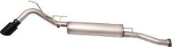 16-23 Tacoma 3.5L, Black Elite Trail Exhaust, Stainless #618820B