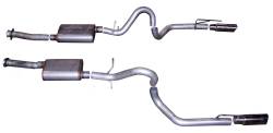 99-04 Ford Mustang GT 4.6L, Dual Stainless Cat-Back Performance Exhaust #619003