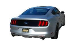 Gibson Performance Exhaust - 15-23 Ford Mustang 2.3L Eco-Boost, Dual Stainless Cat-Back Performance Exhaust #619014 - Image 2