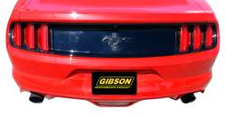 Gibson Performance Exhaust - 15-17 Ford Mustang 3.7L, Dual Stainless Cat-Back Performance Exhaust #619015 - Image 2