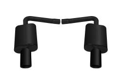 11-19  Explorer 3.5L, 11-15 Explorer 2.0L, Black Elite Dual Axle-Back Performance Exhaust #619693B