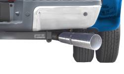 Gibson Performance Exhaust - 16-25 Ford F250/F350 Super Duty Pickup, Diesel 6.7L, Single Stainless Filter-Back Performance Exhaust #619696 - Image 2