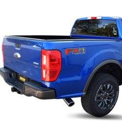 Gibson Performance Exhaust - 19-23 Ford Ranger 2.3L, Single Stainless Cat-Back Performance Exhaust #619717 - Image 2