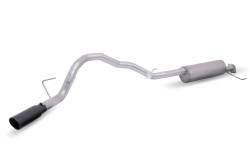 18-24 Expedition XLT / Navigator L  3.5L, Black Elite Single Cat-Back Performance Exhaust #619905B