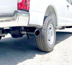 Gibson Performance Exhaust - 20-25 Ford F250/F350 7.3L,  Black Elite Single Cat-Back Performance Exhaust #619907B - Image 2