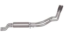 01-06 Silverado / Sierra 2500/3500  Pickup 6.0L, Dual Sport, Stainless Cat-Back Performance Exhaust #65202
