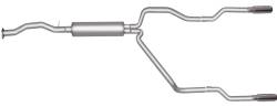 96-98 Chevrolet/GMC 5.0L 1500 Pickup, Dual Split, Stainless Cat-Back Performance Exhaust #65528