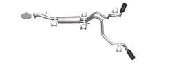 00-06 Tahoe, Suburban, Escalade 5.3L, Black Elite Dual Extreme, Cat-Back Performance Exhaust #65563B