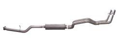 07-09 Chevrolet/GMC 2500HD/3500HD 6.0L Pickup,Dual Sport, Stainless Cat-Back Performance Exhaust #65619