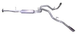 07-09 Silverado/Sierra  4.8L-5.3L 1500 Pickup, Dual Extreme, Stainless Cat-Back Performance Exhaust #65635