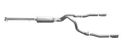 11-19 Silverado/Sierra 2500HD/3500HD 6.0L Pickup, Dual Split, Stainless Cat-Back Performance Exhaust #65648