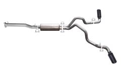 11-19 Chevy/GMC 2500HD/53500HD 6.0L Pickup, Black Elite Dual Extreme, Cat-Back Performance Exhaust #65652B