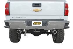 Gibson Performance Exhaust - 14-18 Silverado/Sierra 1500 Pickup 5.3L, Dual Split, Stainless Cat-Back Performance Exhaust #65661 - Image 2
