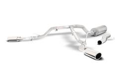 21-22 Tahoe, Yukon 5.3L, Dual Extreme Exhaust, Stainless, Cat Back Performance Exhaust #65683