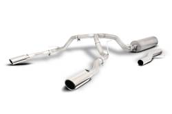 21-25 Suburban, Yukon XL 1500 5.3L, Dual Split Exhaust, Stainless #65695