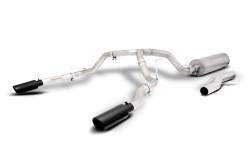 21-25 Suburban / Yukon XL 1500 5.3L, Black Elite Dual Split, Cat-Back Performance Exhaust #65695B