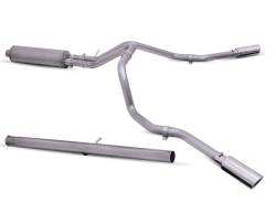 20-25 Silverado, Sierra 2500HD/3500HD 6.6L Gas, Dual Extreme, Stainless Cat-Back Performance Exhaust #65714