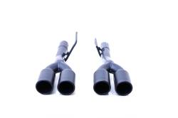 Gibson Performance Exhaust - 19-25 Chevy Silverado & GMC Sierra 1500 6.2L  Black Ceramic Replacement Exhaust Tip Assembly #65719B - Image 1