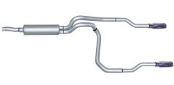 Gibson Performance Exhaust - 00-03 Dakota 3.9L-4.7L-5.9L Pickup, Dual Split, Stainless Cat-Back Performance Exhaust #66511 - Image 1