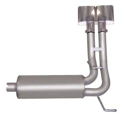 02-05 Dodge Ram 1500 Pickup 3.7L -4.7L - 5.9L,  Pickup, Super Truck, Stainless Cat-Back Performance Exhaust #66512
