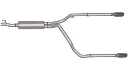 04-05 Ram 1500 5.7L Pickup, Dual Split, Stainless Cat-Back Performance Exhaust #66524