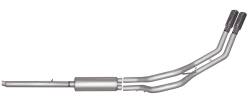05-11 Dodge Dakota 3.7L-4.7L Pickup, Dual Sport, Stainless Cat-Back Performance Exhaust #66538