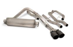 22-25 Toyota Tundra 3.5L-V6, Black Elite Dual Sport, Cat-Back Performance Exhaust #67104B