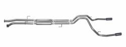 07-21 Toyota Tundra 4.6L-4.7L-5.7L, Black Elite Dual Split, Cat-Back Performance Exhaust #67402B