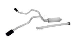 15-20 Ford F150 2.7L, 3.5L,5.0L, Black Elite Dual Extreme, Cat-Back Performance Exhaust #69021B