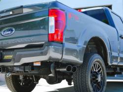 Gibson Performance Exhaust - 20-25 Ford F250/F350 7.3L, Black Elite Dual Sport, Cat-Back Performance Exhaust #69136B - Image 2