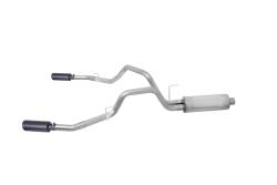 11-14 Ford F150 Pickup 3.5L, Black Elite Dual Split, Cat-Back Performance Exhaust #69540B