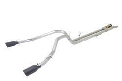 17-20 Ford Raptor 3.5L Eco Boost Pickup, Black Elite Dual Split, Cat-Back Performance Exhaust #69548-B