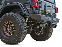 Gibson Performance Exhaust - 18-25 Jeep Wrangler 3.6L, Patriot Series Dual Split Exhaust, Black Ceramic #70-0002 - Image 2