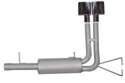99-04 Ford F250/F350 Super Duty 5.4L-6.8L.Super Truck, Aluminized Cat-Back Performance Exhaust #9517