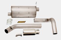 05-15 Ford Class A  Motorhome, F53 Chassis, 6.8L V-10L Gas, Single Stainless Cat-Back Performance Exhaust #956012S