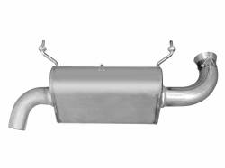 Gibson Performance Exhaust - 15-17 Polaris RZR XP1000 , Non-Turbo, Single Stainless #98019 - Image 2