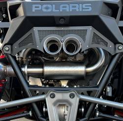 Gibson Performance Exhaust - 21-25 Polaris RZR Pro R, 304 Stainless Steel Dual Tip Exhaust #98054 - Image 4