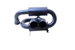 Gibson Performance Exhaust - 2025 Can-Am Maverick R, 4 Seat , Black Ceramic Stainless Steel Dual Tip Exhaust #98061 - Image 2