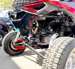 Gibson Performance Exhaust - 2025 Can-Am Maverick R Turbo E-Valve, 4 Seat, Black Ceramic Stainless Steel Dual Tip  Exhaust #98062 - Image 2