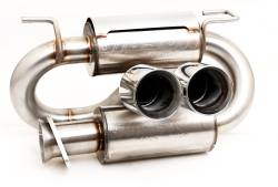 21-25 Polaris RZR Pro R, 304 Stainless Steel Dual Tip Exhaust #98054