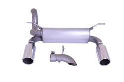 Gibson Performance Exhaust - 18-25 Jeep Wrangler 3.6L, Dual Split, Stainless Cat-Back Performance Exhaust #617307 - Image 4