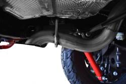 Gibson Performance Exhaust - 18-25 Jeep Wrangler 3.6L, Black Elite Dual Split, Cat-Back Performance Exhaust #617307-B - Image 2