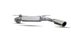 Gibson Performance Exhaust - 18-25 Jeep Wrangler 3.6L, Single Stainless Cat-Back Performance Exhaust #617308 - Image 5